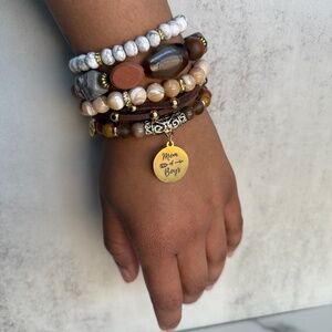 Mom of Boys Gold Set